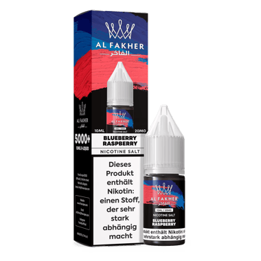 Al Fakher Liquid 10ml - Blueberry Raspberry 20mg